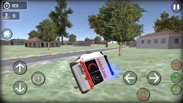 TR Ambulans Simulasyon Oyunu #31 Direksiyonlu ambulans oyunu Android Gameplay смотреть онлайн