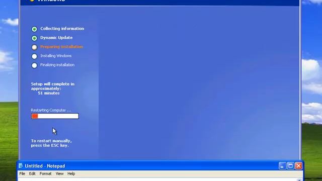 Hướng dẫn cài đặt windows XP tự động ( Cài trên Win) - Auto Setup Win XP смотреть онлайн