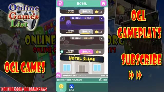 Hotel Slime - Clicker Game Gameplay (Android iOS) смотреть онлайн