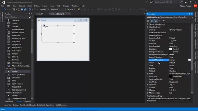 Curso Visual Basic .net Beginners 1.0 - Aula #53 - GroupBox смотреть онлайн