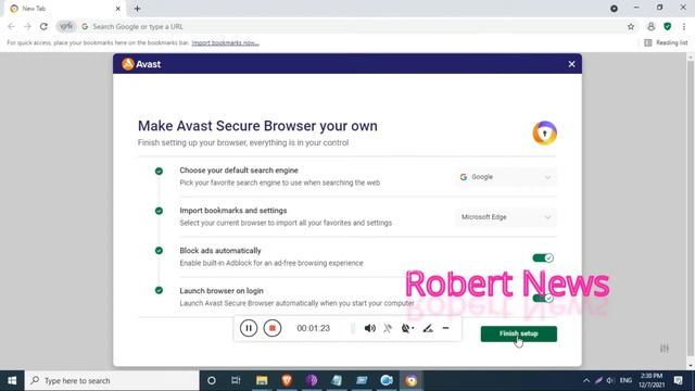 Avast Secure Browser смотреть онлайн