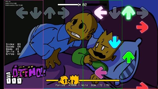 FNF vs Simpsons Boogieman para gama baja смотреть онлайн