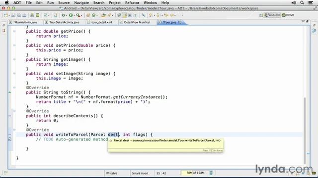05 02 detailview Android SDK Local Data Storage смотреть онлайн