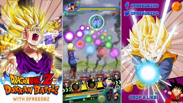 LIMITLESS ENERGY! FULL ANDROID TEAM! Dragon Ball Z Dokkan Battle! смотреть онлайн