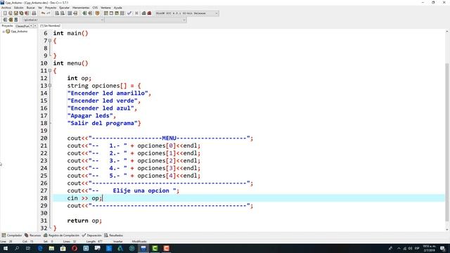 Video 6: C++ Arduino, Programa con Dev-C++ смотреть онлайн