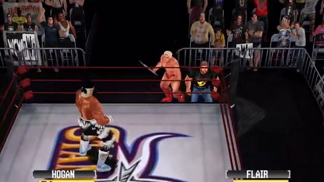 WCW Mayhem 2.0 Mod Matches Hollywood Hulk Hogan vs Ric Flair смотреть онлайн