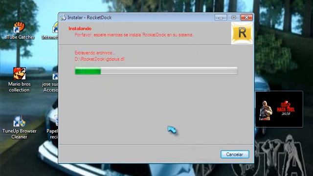 Tutorial como instalar RocketDock para windows 7 смотреть онлайн