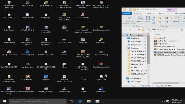 POR FIN SMARTGAGA CON ANDROID 4.4.2 CON FREE FIRE X86 ✅ EL MEJOR EMULADOR PARA PC DE BAJO RECURSOS смотреть онлайн