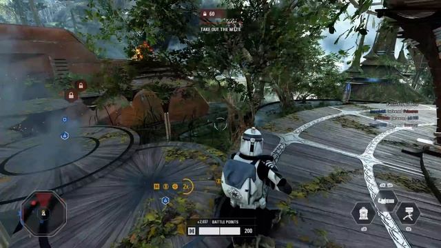 WOLFPACK BATTALION DEFENDS KASHYYYK - Star Wars Battlefront 2 смотреть онлайн