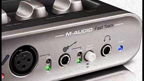 Test M-audio Fast Track