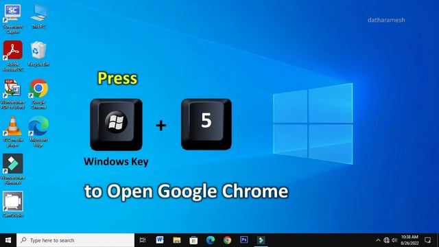 How to Open Taskbar Apps With Keyboard In Windows смотреть онлайн