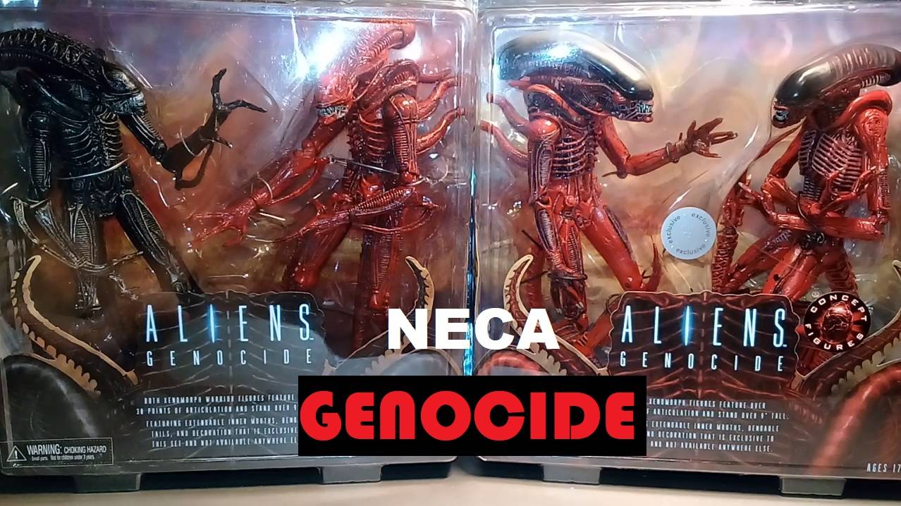 X4 Review! Neca Aliens Genocide 2-packs!