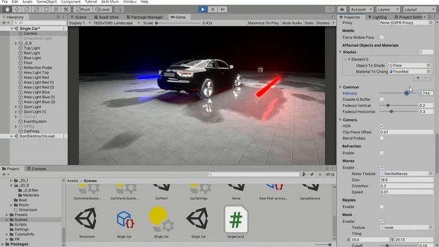 Unity3d URP SSPR - Screen Space Pixel Reflection Shader смотреть онлайн