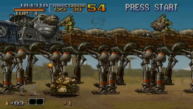 Metal Slug 6 [Hack] Enemy Hack - Mission 1 Level 7 Difficulty (Hard Mode) смотреть онлайн