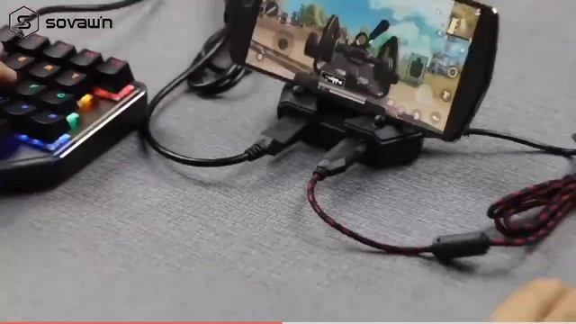 Gamepad Pubg Mobile Bluetooth 5.0 Android PUBG Controller Mobile Controller Gaming Keyboard Mouse C смотреть онлайн