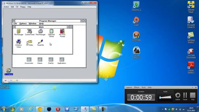 OS: Windows 3.1 Build 068 RC смотреть онлайн