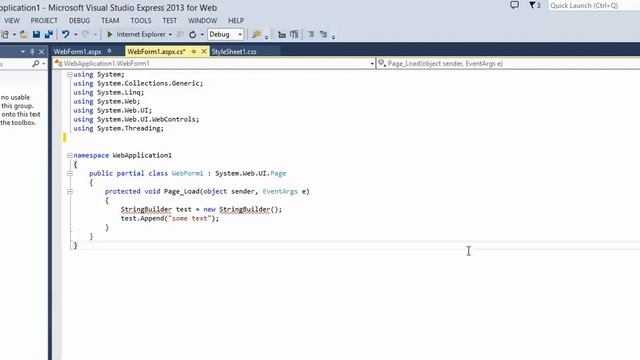 Microsoft Visual Studio 2013 - How to switch between tabs смотреть онлайн