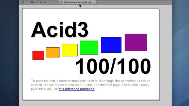 Webkit Passes Acid3 смотреть онлайн