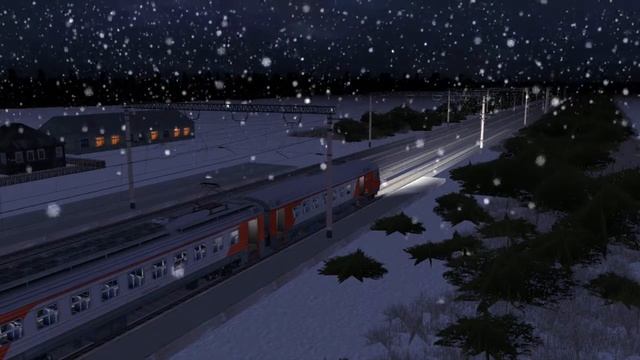 Trainz 12. Зимняя поездка
