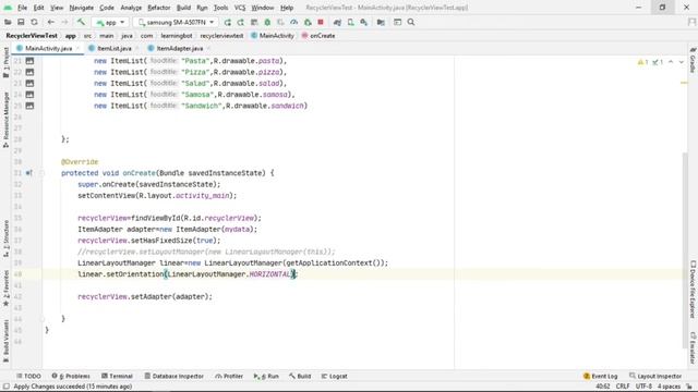 LinearLayout Manager in RecyclerView- RecyclerView Tutorials смотреть онлайн