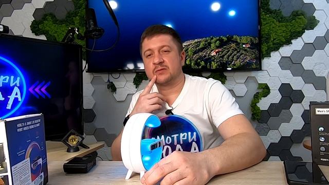 Смарт ночник RGB с беспроводной зарядкой. Обзор светильника G с колонкой. Smart Light Sound Machine смотреть онлайн
