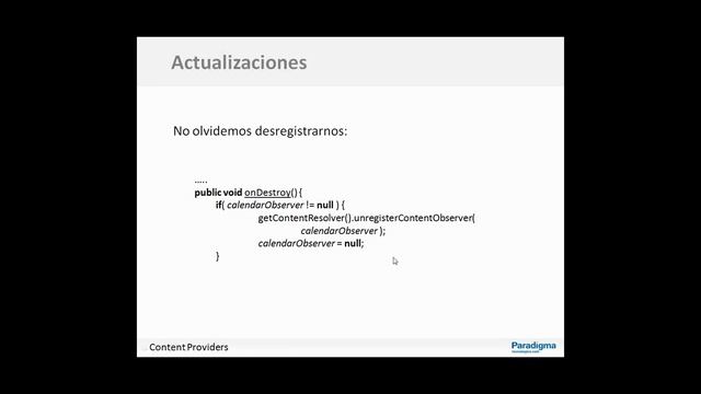 Introducción al componente "Content Provider" en aplicaciones Android смотреть онлайн