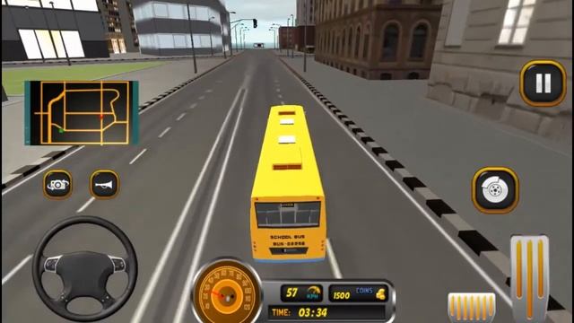 School Bus Driver Simulator 2018 City Fun Drive Android Gameplay FHD смотреть онлайн