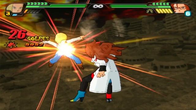 Androide 18 Vs Androide 21 / Dragon Ball Z Budokai Tenkaichi 3 Version Latino