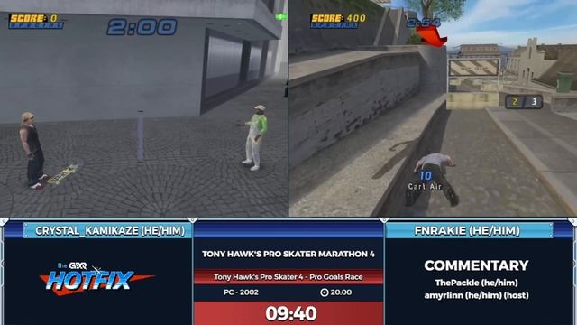 Tony Hawk's Pro Skater 4 by Crystal_Kamikaze and Fnrakie - Tony Hawks Pro Skater Marathon 4 смотреть онлайн