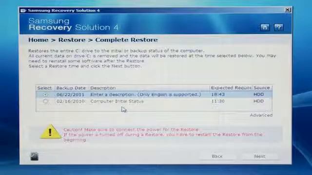 Samsung Recovery Solution 4 смотреть онлайн