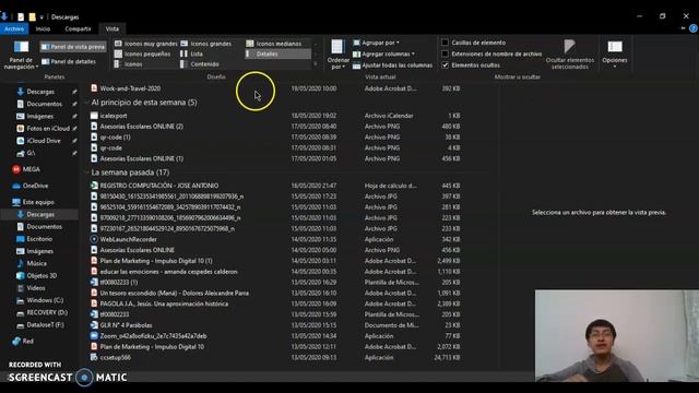 Cambiar vista y Panel de Vista Previa en Windows смотреть онлайн