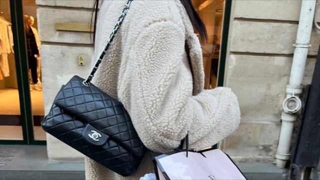 CHANEL bag, DIOR bag street style paris смотреть онлайн