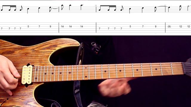 Играем соло Metallica - Until It Sleeps! Разбор. смотреть онлайн