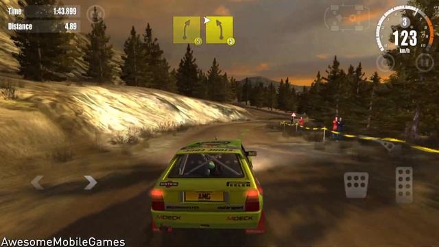 RUSH RALLY 3 - LANCIA DELTA - GREECE RALLY - Unlimited Money MOD APK Android Gameplay #22 смотреть онлайн