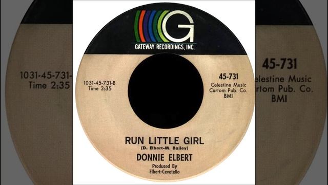 Run Little Girl Donnie Elbert смотреть онлайн