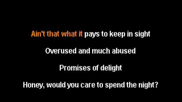 Janis Ian - Bright Lights and Promises - clay wood karaoke смотреть онлайн