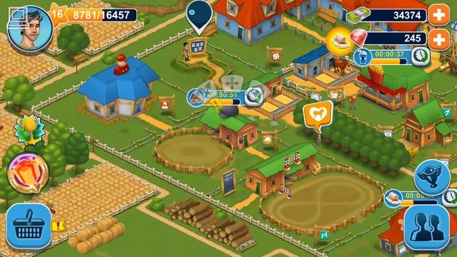 Horse Farm Android / iOS Gameplay (Horse Game) смотреть онлайн