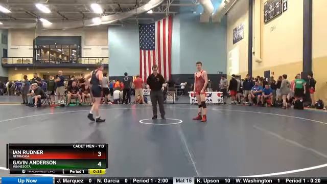 Cadet Men 113 Ian Rudner Nebraska Vs Gavin Anderson Minnesota смотреть онлайн