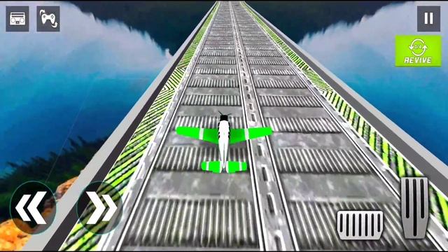 Air Plane Stunt 3D - Impossible Plane Stunt 3d Racing Games - Android Gameplay смотреть онлайн