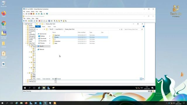 AGDLP (IGDLA) Sharing Stratigy in Windows Server - Step-by-step (English) смотреть онлайн