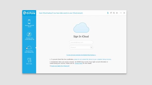 Wondershare Dr.Fone for iOS: User Interface Introduction смотреть онлайн