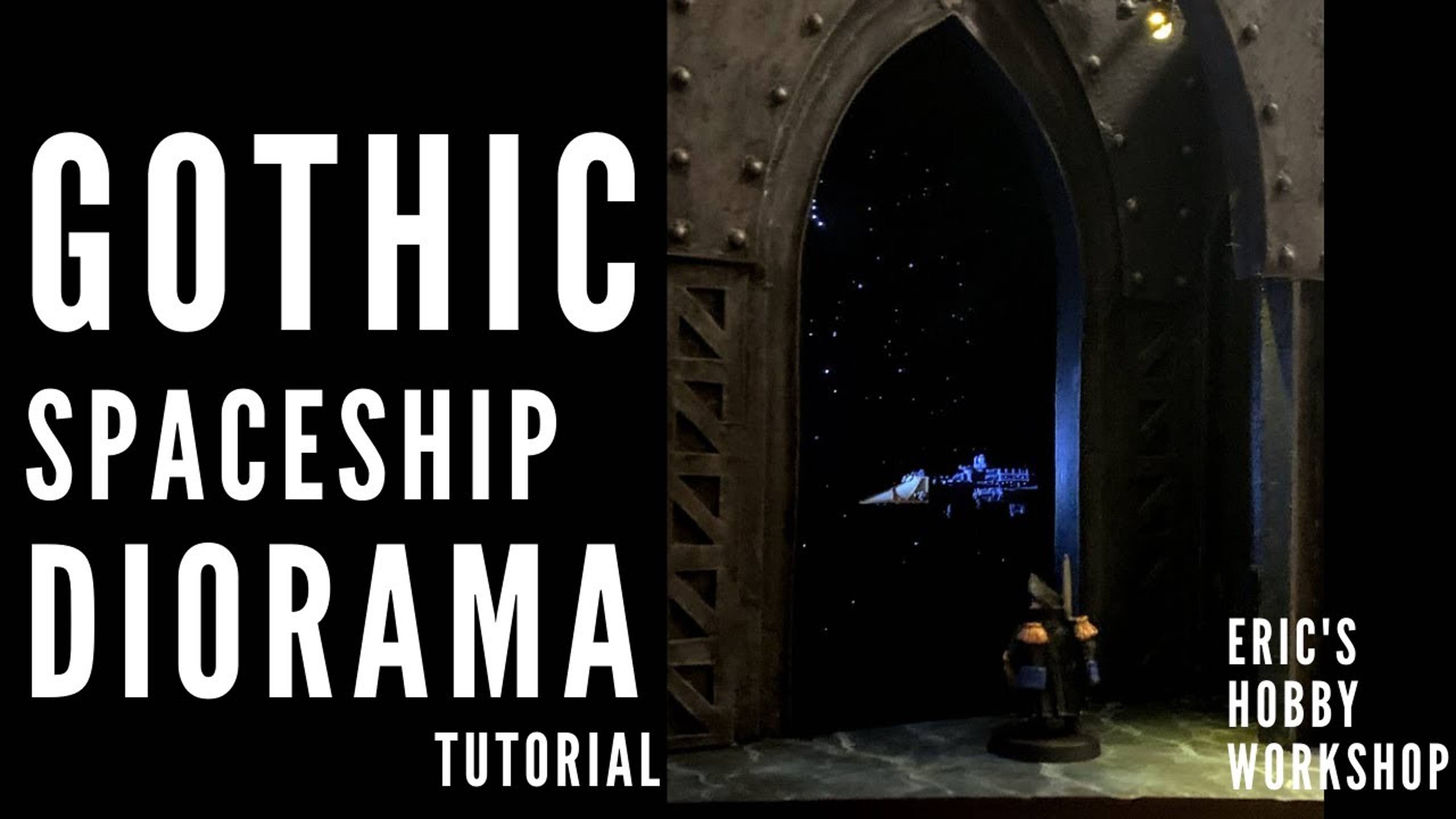 40k Gothic Spaceship Diorama - Display Piece Tutorial - Battlefleet Gothic, Kill Team смотреть онлайн