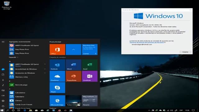 DESCARGAR Windows 10 AIO Version 1903 MAYO 2019 Final смотреть онлайн