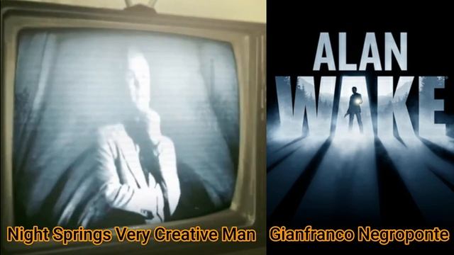 Character and Voice Actor - Alan Wake - Night Springs Very Creative Man - Gianfranco Negroponte смотреть онлайн