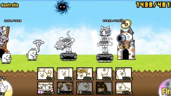 Miss Moneko (Evolved Form) - Gameplay | The Battle Cats | Android Game