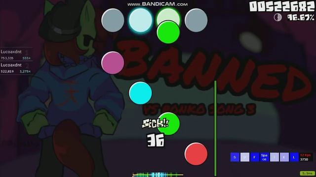 [S] Banned FnF Osu!Mania смотреть онлайн