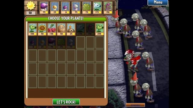 Plants vs Zombies Real Life Night Levels 1080p смотреть онлайн