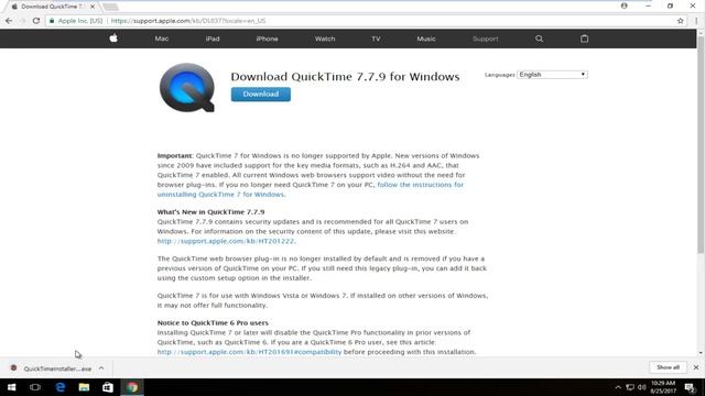 Windows 10: QuickTime installieren смотреть онлайн