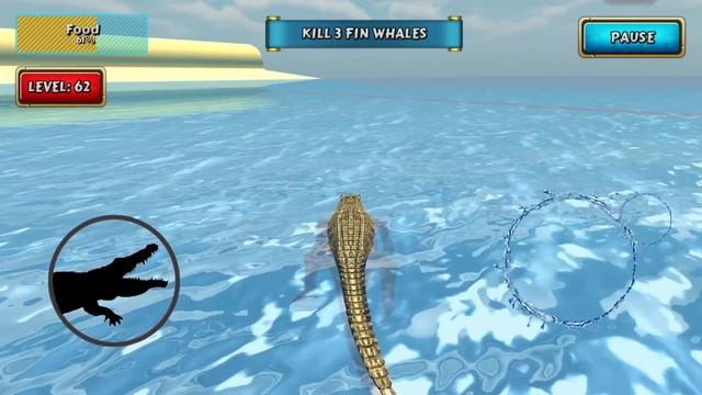 Crocodile Simulator Beach Hunt Android Gameplay #7 смотреть онлайн