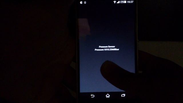 Sony Xperia Z2 Pressure Sensor Test смотреть онлайн